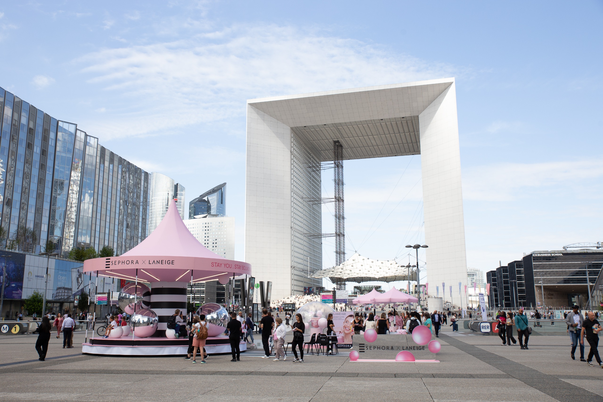 Emplacement en centre commercial sourcé par Share Client