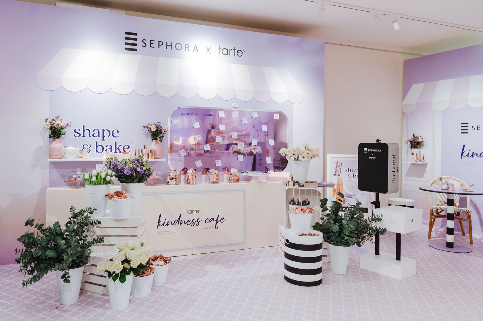 Pop-up store Laneige x Sephora conçu et installé par l'agence Share Client